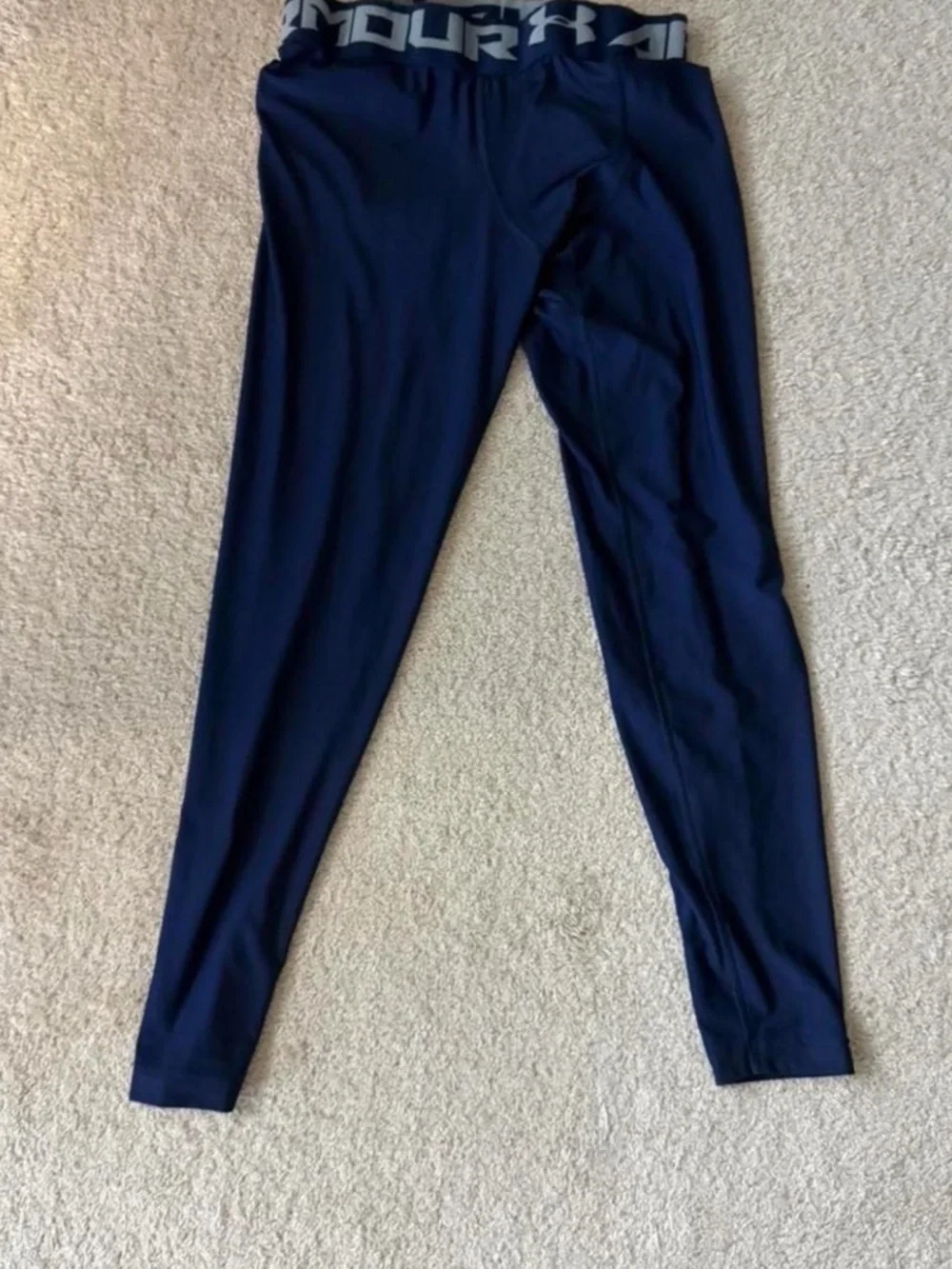 Under Armour Navy and Gray Men's Performance Boxer Briefs - Picture 2 of 4